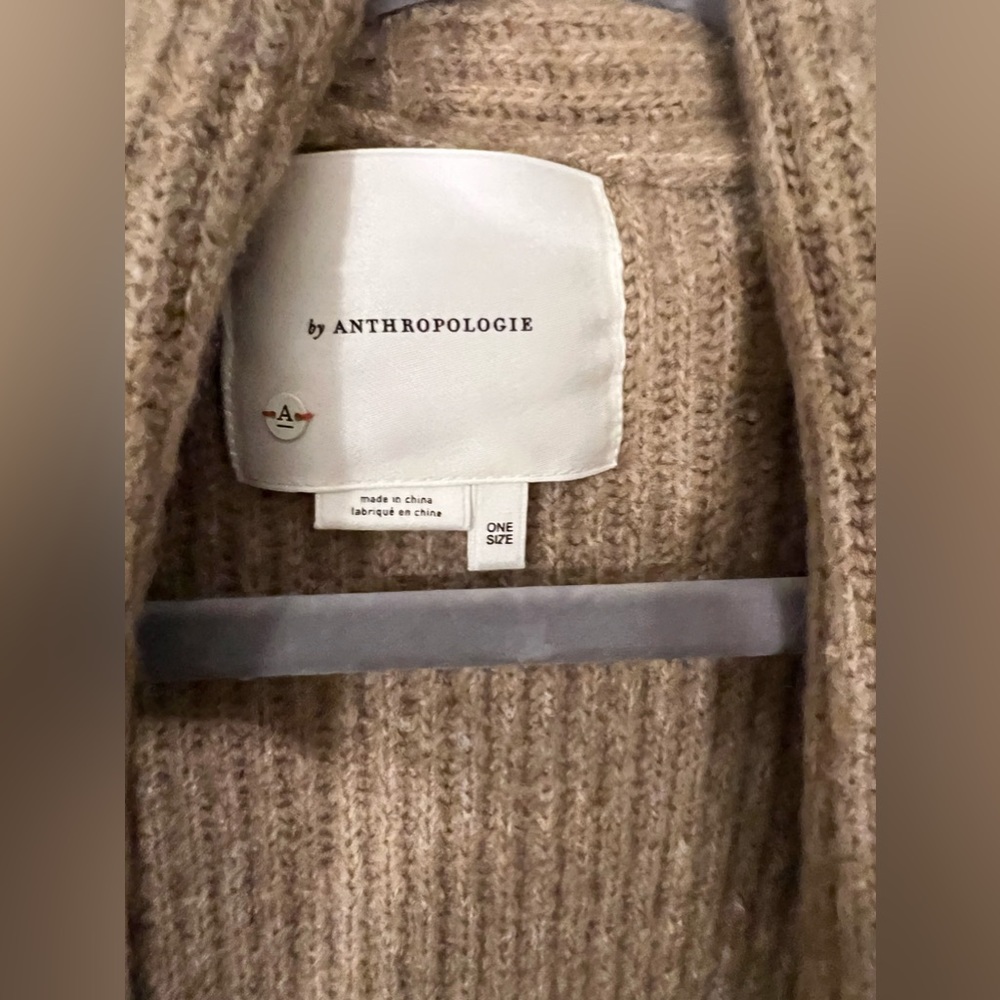 Anthropologie Sweater One Size Duster Cardigan